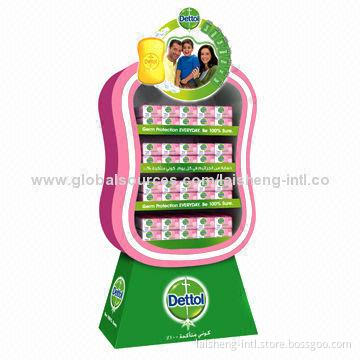 Display Racks in 6 Colors, Measures 800 x 400 x 1598mm